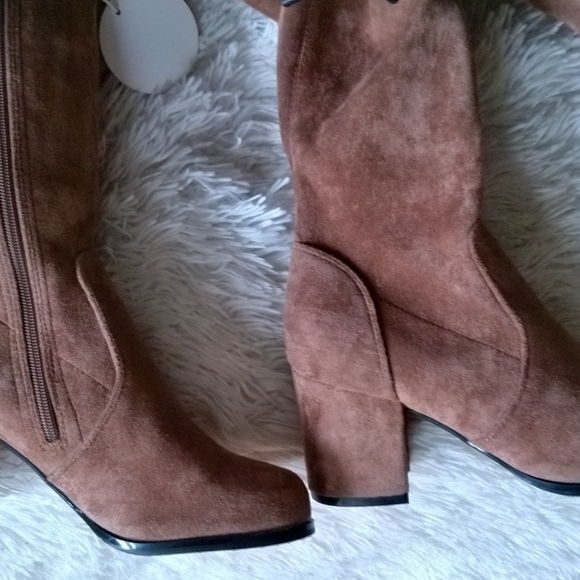 New women’s Sz 7 over the knee block heels boots - Picture 11 of 14